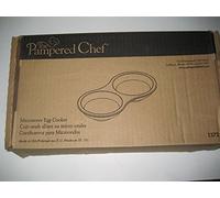The Pampered Chef Microwave Stoneware Egg Cooker