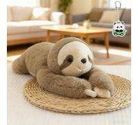 the panda weighted animal,weighted hugging stuffed animal,Soft Washable Comfort Animals Soft Hugging Pillow,Versatile 3 Sizes Fit Both Kids & Adults (sloth S)