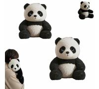 The Pandy Emotional Healing Bear, Pandy Plush Ai, Ai Powered Plush Panda, Realistic Panda Emotional Support, Ultra-Soft Support Stuffed Animal For Stress Relief & Comfort (2PCS)