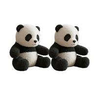 The Pandy Emotional Healing on Demand, 2 Pack Realistic Panda Plush for Emotionals Support, Ultra-Soft Panda Plush for Bedroom Living Room Holiday Soothing Sleep Kids Women Men