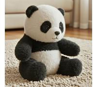 The Pandy - Emotional Healing On Demand, 8IN Realistic Panda Plush, Stuffed Animal Panda Doll With Ultra-Soft Furs And Hug-Like Design, Ease Stress And Soothing Sleep, For Emotionals Support