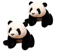 The Pandy - Emotional Healing On Demand, Cute Lifelike Design Room Decoration, Soft Fur And Comforting Weight, Realistic Emotional Companion Toy For Sleep (2PCS)