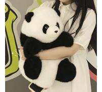 The Pandy - Emotional Healing on Demand, First Plushtoy That Hugs You Back, Realistic Panda Plush with Ultra-Soft Fur & Hug Like Design (11.81 in)