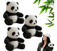 The Pandy - Emotional Healing on Demand, Pandy Ai Plush hug motion for Emotional Support, Ultra-Soft Emotional Support Stuffed Animal Toy for Stress Relief & Comfort (White-3pc)