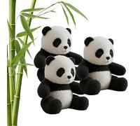 The Pandy - Emotional Healing on Demand, Pandy Ai Plush with Ultra Soft Furs and Hug like Design, Realistic Panda Plush for Emotionals Support, Panda Plush Toys (3 pcs)