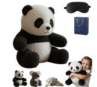 The Pandy - Emotional Healing on Demand, Pandy Emotional Support, Koaly Ai Plush, The Pandy Hug Motion with Ultra-Soft Fur, The Comfort Hug You Have (Panda,25CM)