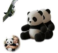 The Pandy - Emotional Healing on Demand, Realistic Panda Plush For Emotional Support, Panda kuscheltier, Mimics the Movements of a Real animal, Emotional Comfort (2pcs)