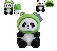 The Pandy - Emotional Healing On Demand,Realistic Panda Plush For Emotional Support,Pandy Plush,First Plushtoy That Hugs You Back, Body Feel Safe Calm And Loved (35CM)