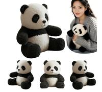 The Pandy - Emotional Healing on Demand,Realistic panda plush is suitable for emotional support,Pandy plush toys with ultra soft fur,Comfortable embrace