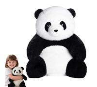 The Pandy- Emotional Healing on Demand, Realistic Panda Plush, Pandy Paws Plush, Ultra-Soft Emotional Support Stuffed Animal, Stress Relief & Comfort, for Soothing Sleep (Black)