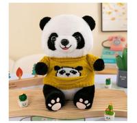 The Pandy - Emotional Healing On Demand, Realistic Panda Plush, Ultra-Soft Fur and Comforting Weight, The Comfort Hug You Have (Pocket (yellow))