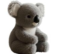 The Pandy - Emotional Healing on Demand, Realistic Panda Plush with Ultra-Soft Fur and Hug-Like Design, Pandy Plush for Stress Relief & Comfort, Companion Toy for Sleep Hug, Soothing Sleep (Koala)