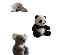 The Pandy Koaly Polar bear- Emotional Healing on Demand Plush With Ultra-Soft Furs And Hug-Like Design, Realistic Emotional Companion Toy For Soothing Sleep (3pcs)