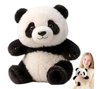 The Pandy, Realistic Panda Teddy Plush Toys, Emotional Healing on Demand, Ultra-Soft Mimics the Natural Movements Like a Real Panda, Plush, Ease Stress