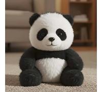 The Pandy -Stress Relief Plush, Hugging Panda Stuffed Animal with Comfort Weight, Ultra-Soft Emotional Support Toy with Cuddle Simulation, Washable Anxiety Relief Companion