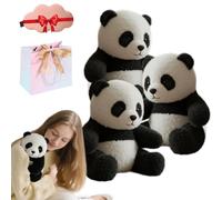 The Pandy, The Pandy- Emotional Healing on Demand, Lifelike the Panda Stuffed, Movements like a Real Panda, Ultra-Cute & Ultra-Soft Companion, Instant Cozy Vibes Comfort, Endless Snuggles (3PCS)