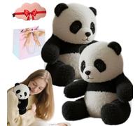 The Pandy, The Pandy- Emotional Healing on Demand, Lifelike the Panda Stuffed, Movements like a Real Panda, Ultra-Cute & Ultra-Soft Companion, Instant Cozy Vibes Comfort, Endless Snuggles (2PCS)