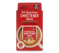 The Pantry Aspartame Sweetener Tablets 300 Pack, suitable for Vegetarian