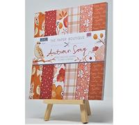 The Paper Boutique Autumn Song-Paper Pad, Brown Shades, 8 x 8 inch, PB1463