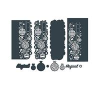 The Paper Boutique Border Die Magical Baubles