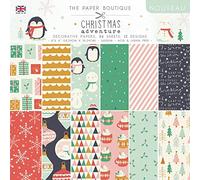 The Paper Boutique Nouvea-Christmas Adventure, Paper Pad, 6"x6"