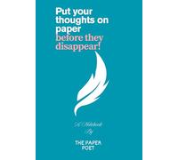The Paper Poet Notebook Journal: Perfect for Writing, Journaling, and Note-Taking - Classic Ruled Notebook for Everyday Use