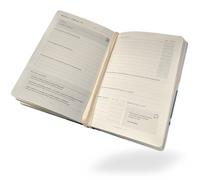 The Paper Trainer - Daily Planner, Life Organiser & Gratitude Journal | 5 Minutes a Day for more Positive Thinking, Mindfulness & Wellness | Includes Habit Tracking, Goals & to do list (Pastel Polka)