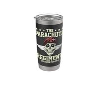 The Parachute Regiment Maroon Beret British Veteran Stainless Steel Insulated Tumbler