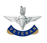 The Parachute Regiment Paras (VET3) Waterproof Vinyl Stickers Decal Army Veteran Squaddie (200mm)