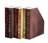 The Paragon Magazine Holders - Set of 3, Decorative Organizer File Boxes