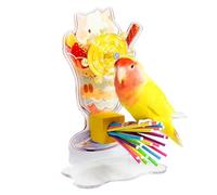 The Parakeet Conuce Rotating Toy, Interactive Parakeet Spinner | MASEW BEAK EXERCISE PAECHIO,Interactive Pet Bird Supplies for Parrots, African Grey, Conure