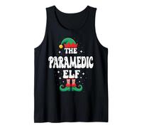 The Paramedic Elf Funny Christmas Matching Family Group Tank Top