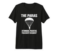 The Paras - Utrinque Paratus - Parachute Regiment Premium T-Shirt