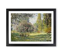 The Parc Monceau Vol.2 By Claude Monet Classic Painting Framed Print | A2 Black Framed Wall Art | Ready to Hang | Classic Historical Picture | Living Room Bedroom Lounge Office