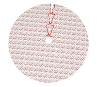 The Paris Tower And A Bicycle Print Festive Christmas Tree Skirt For Decor Xmas Mat Home Party And Ceremonies Supplies