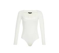 THE PARK Maranda scoop-neck long-sleeve bodysuit - White XS-S-M-L