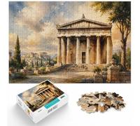 The Parthenon Nashville Adult Jigsaw 1000pcs (70x50cm) Puzzle Challenge | As a Christmas gift idea: Adult jigsaw puzzle with 1000 pieces gives puzzle fans a longer challenge for winter downtime.