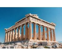 The Parthenon Temple at The Acropolis of Athens Jigsaw Puzzle 1000 Pieces Greece Wooden Puzzle Educational Toys Home Game for Friends Family Teens Adults