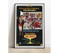 The Party Peter Sellers Movie Film Promo : A Huge 36"x24" Poster Print Similar (Slightly Larger) to A1 Size : Vintage Retro Reproduction