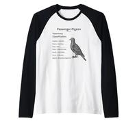 The Passenger Pigeon Raglan Baseball Tee