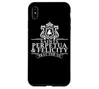 The passion of perpetua and happiness gives women saints Case for iPhone XS Max