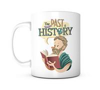 The Past is History-History Teacher Coffee Mug,History Mug Gift,History Mug,History Degree Gift,History Graduation Mug,Gift for Historian,Historian Mug,Wise Men Mug,Divorce Breakup Inspirational Mug