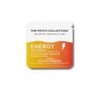 The Patch Collection® - Advanced Energy Boost Patch for Tiredness, Fatigue, Alertness, Mental Focus | Caffeine, Taurine, Green Tea, Vitamin B3, B5, B6 & More | Vegan & Latex Free (Pack of 1)