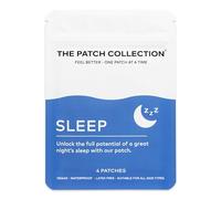 The Patch Collection® - Deep Sleep Aid Patches | Valerian Root, Passion Flower, Magnesium for Nighttime Sleep Support | Vegan Friendly Waterproof Patch, Latex Free (Pack of 4)