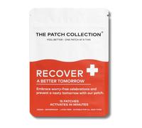 The Patch Collection® - Party Recovery & Relief Patch for a Night Out, Plant Powered, Sustained Release with NAC, Vitamin B1, B2, B3, Turmeric, 100% Natural & Vegan, Latex Free (Pack of 15)