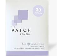 The Patch Remedy Sleep with Lavender Patches | 30 Topical Patches | Valerian, Passionflower, Hops, Magnesium Glycinate and Lavender aromatherpay | Lasts 12 Hours