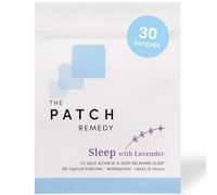 The Patch Remedy Sleep with Lavender Patches | 30 Topical Patches | Valerian, Passionflower, Hops, Magnesium Glycinate and Lavender aromatherpay | Lasts 12 Hours
