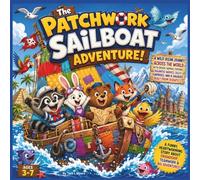 The Patchwork Sailboat Adventure!: A Wild Ocean Journey Across the World with Brave Animal Friends, Gigantic Waves, Silly Surprises, and a Sailboat ... Adventure| Sailboat| Ages 3-7| Size 8.5 x 8.5