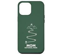 The Path of Motherhood Mom National Park Line Art Minimalist Case for iPhone 12 Pro Max
