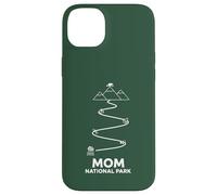 The Path of Motherhood Mom National Park Line Art Minimalist Case for iPhone 14 Plus